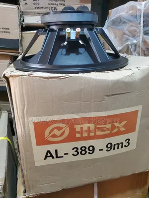 Max Power Al389-9m3 Professional Speaker