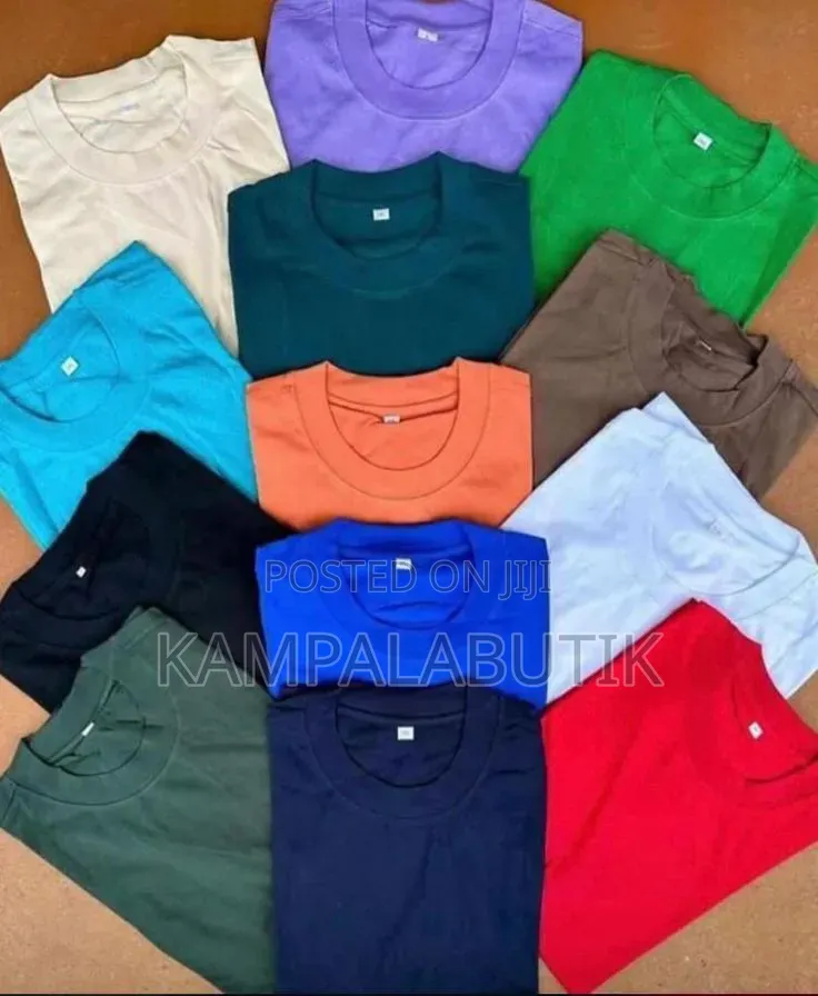 Unisex Plain Tees