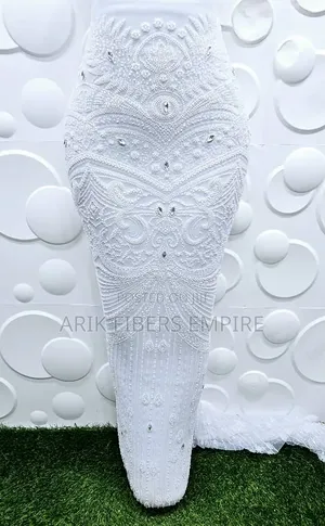 Embroidered Beaded Lace