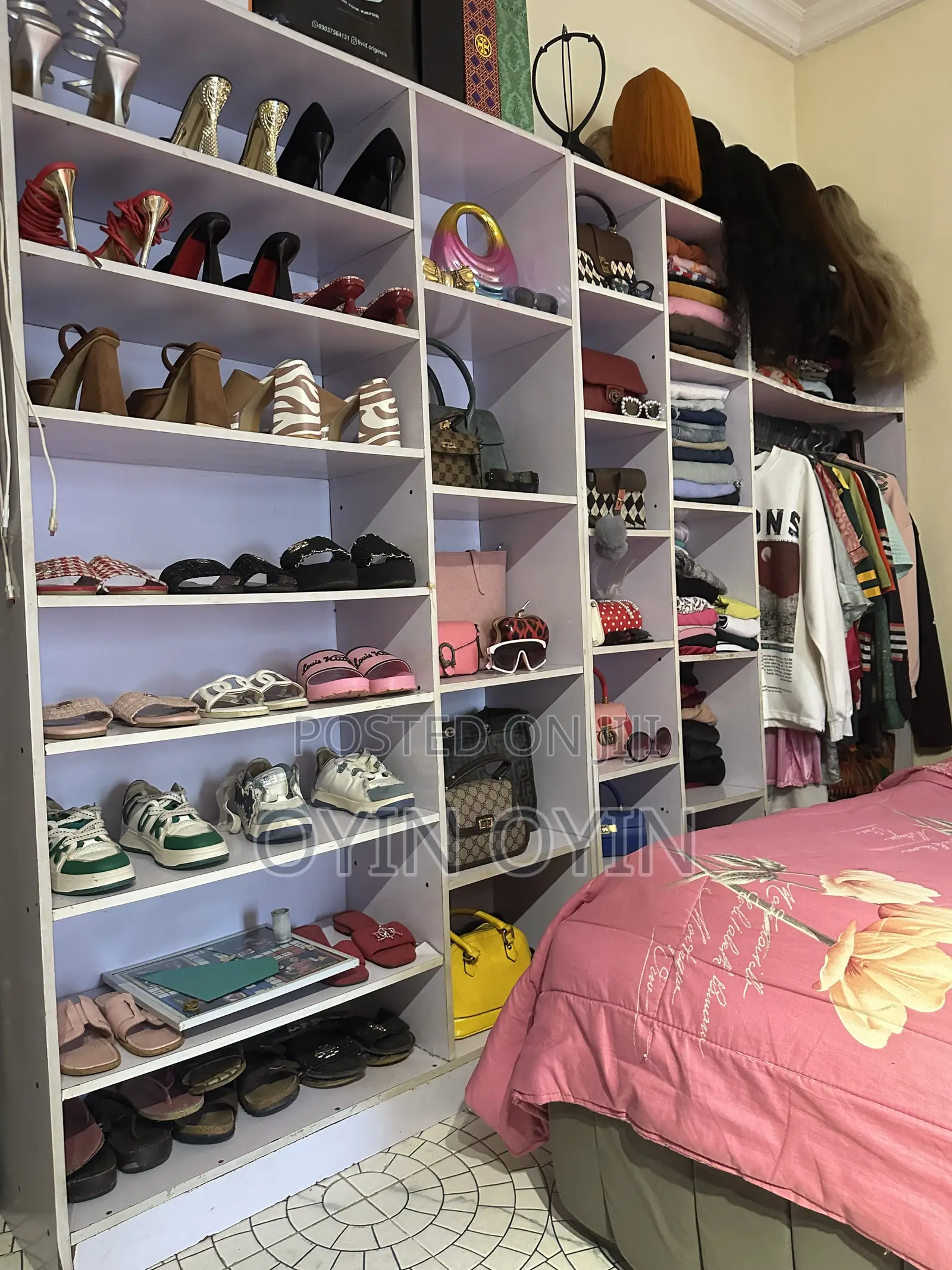 2 Open Wardrobe
