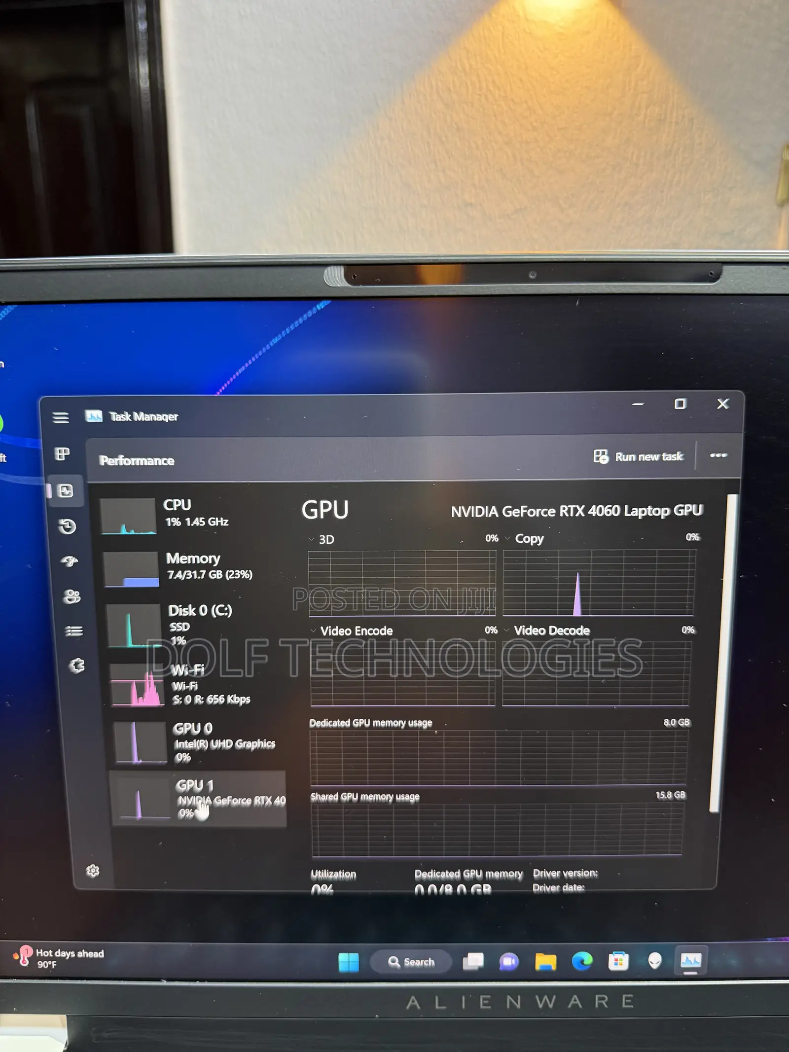 Laptop Alienware X14 32GB Intel Core i7 SSD 1T