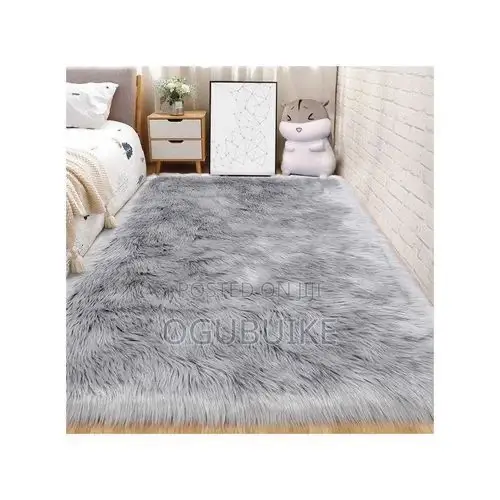 Gray Fur Rugs