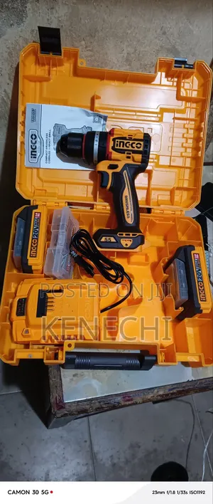 Ingco 20v Battery Screw Driver Machine