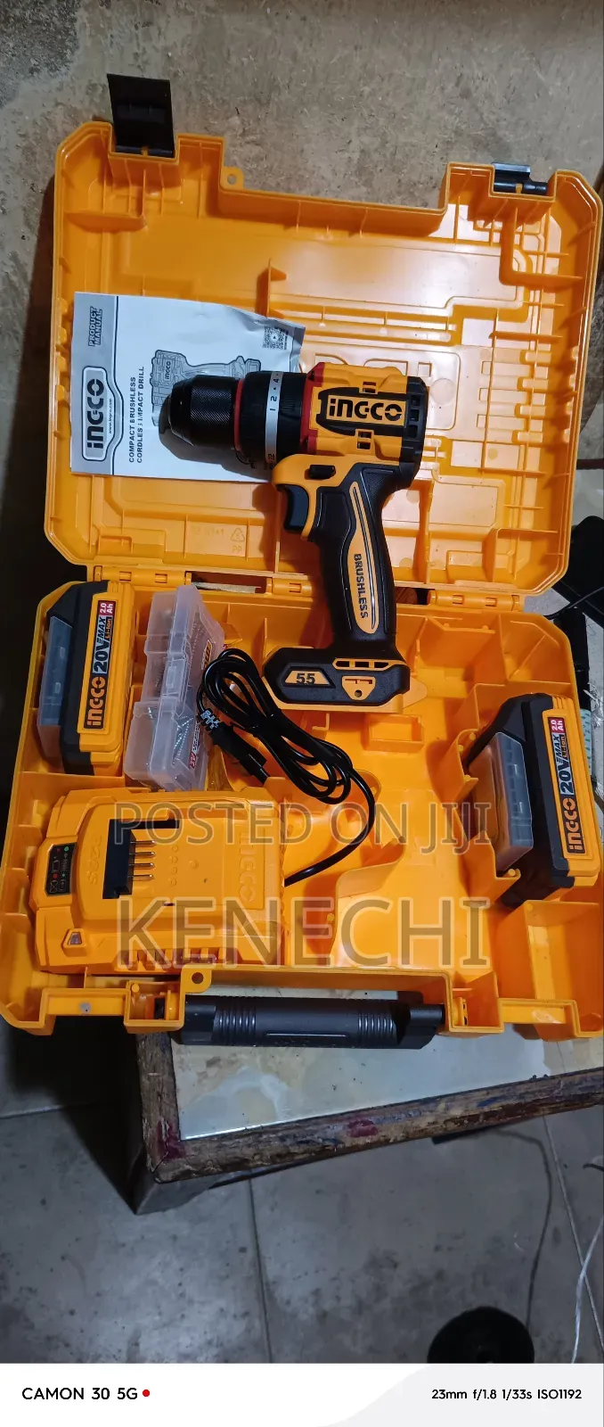 Ingco 20v Battery Screw Driver Machine