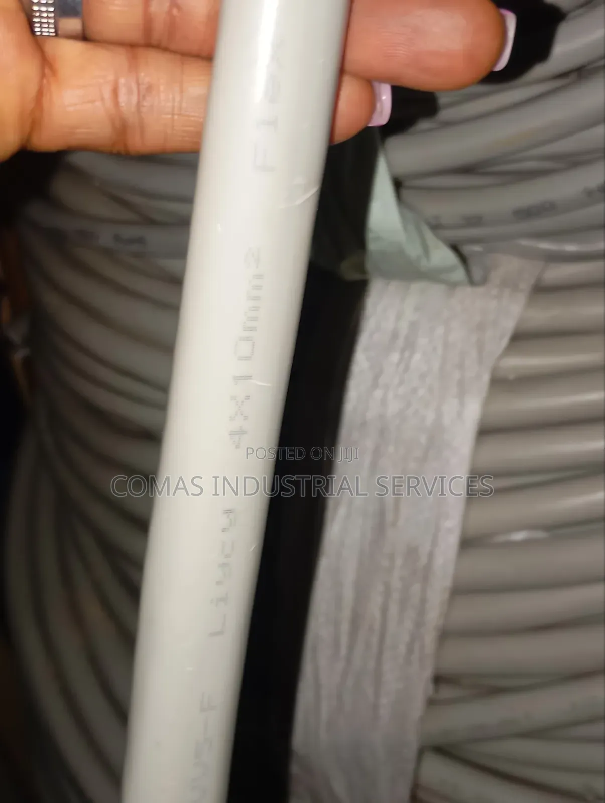 10mm 4 Core Flexible Copper Cable -Heavy Duty Industrial Flex Wire