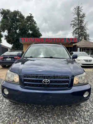 Toyota Highlander 2004 Blue