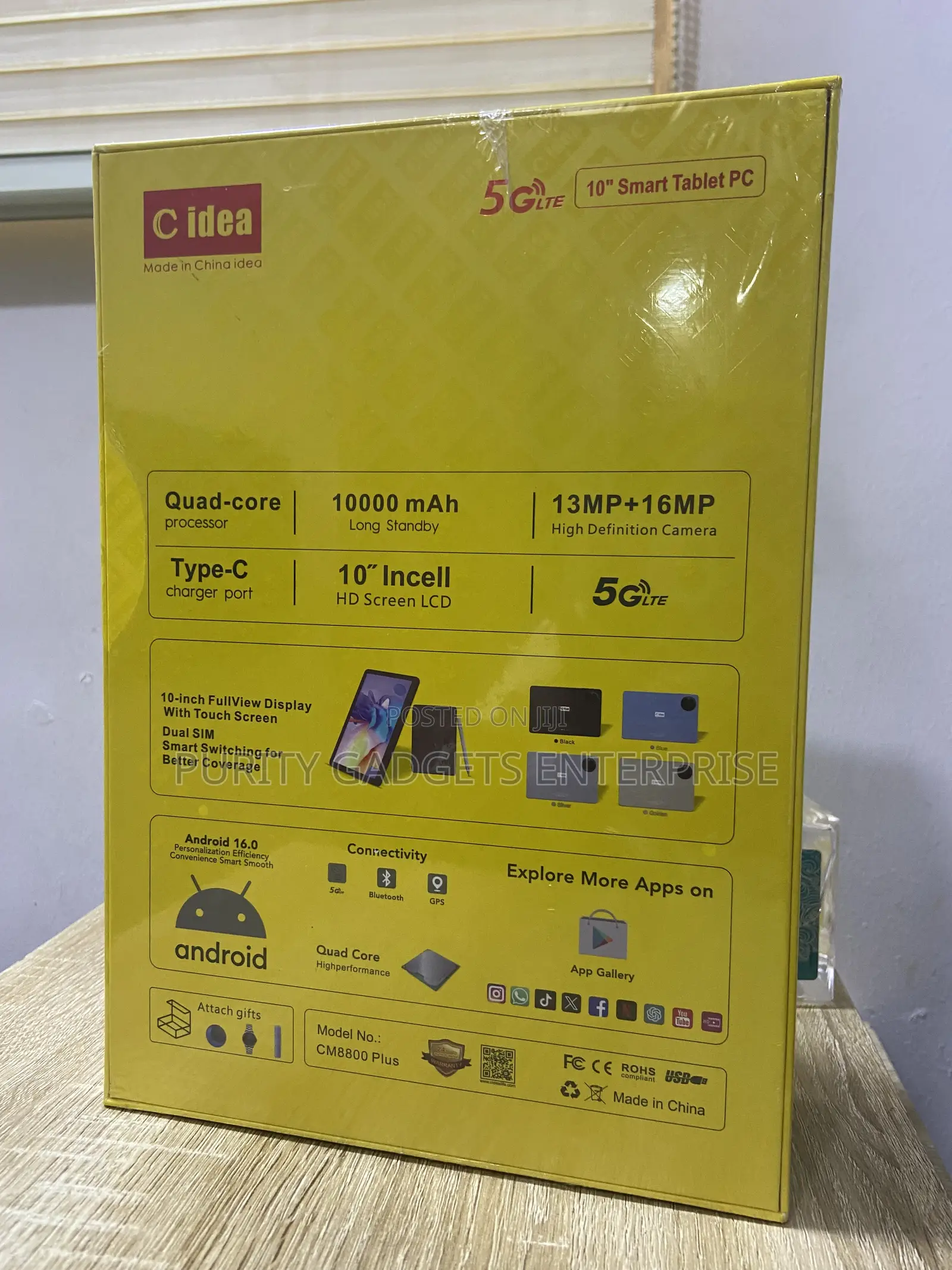 New C idea CM8800 Plus 1 TB Black