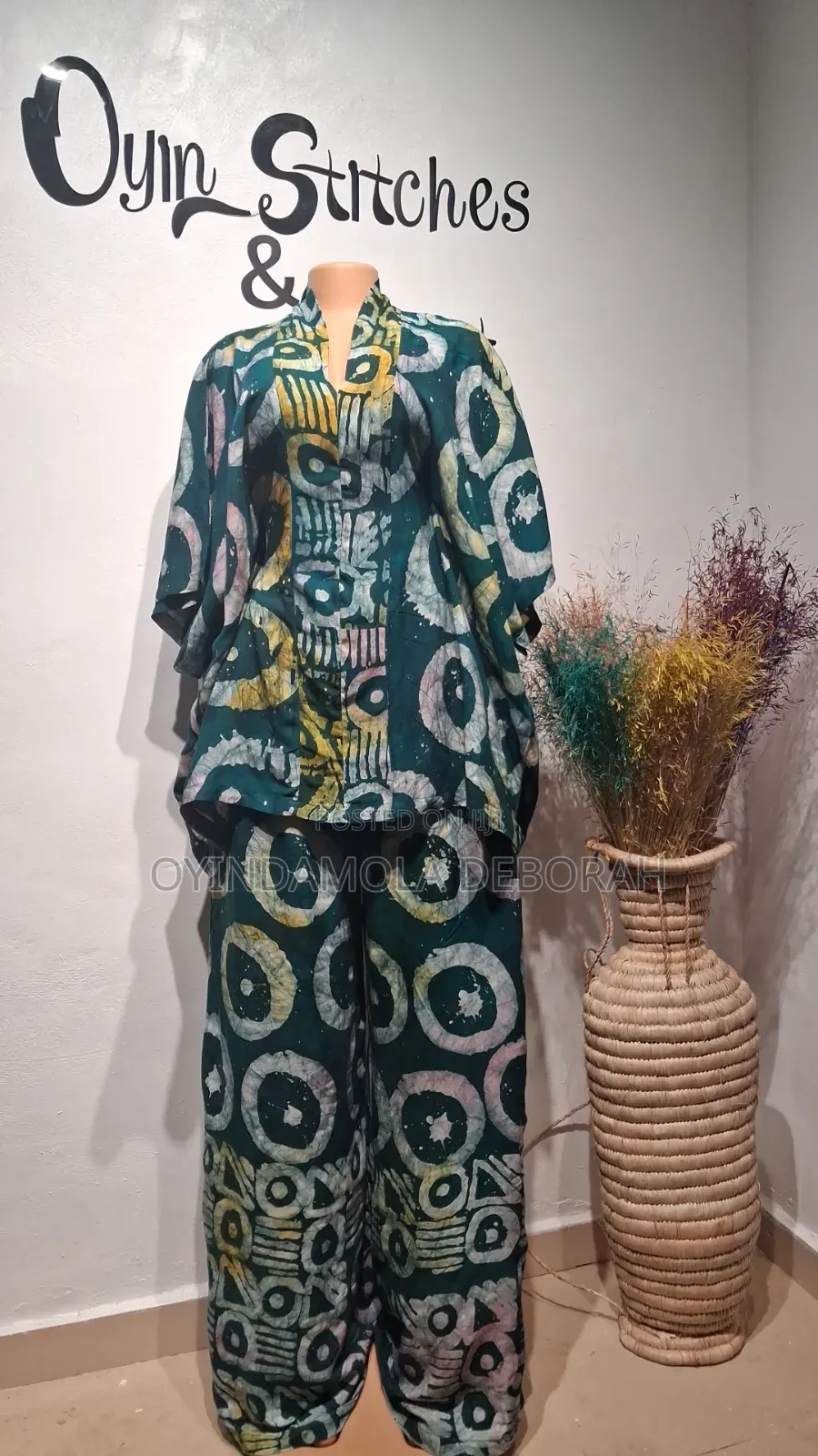 Adire Two Pieces