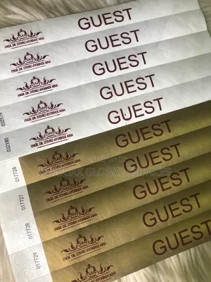Wristband for Events, Campaigns, Conferences