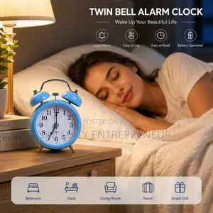 Twin Bell Alarm Clock