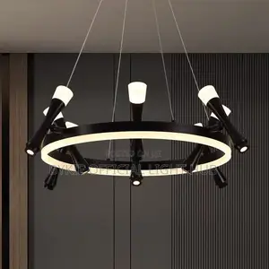 New 8 Microphone Design Led Chandelier