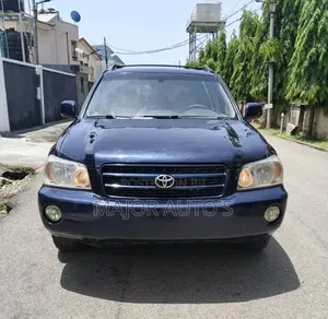 Toyota Highlander 2003 Blue