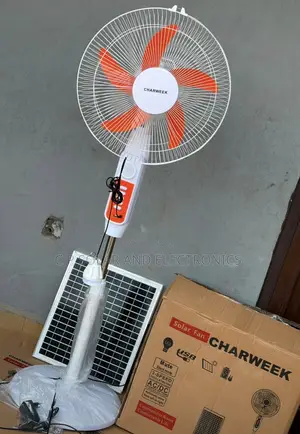 Rechargeable Solar Fan 18’Inchs