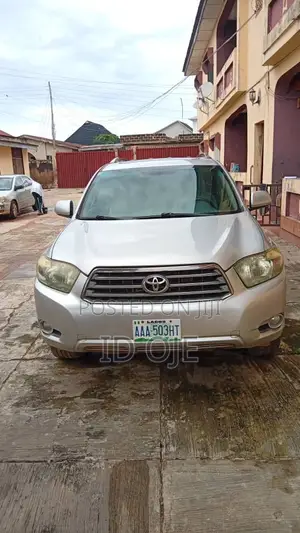 Toyota Highlander Sport 2008 Silver