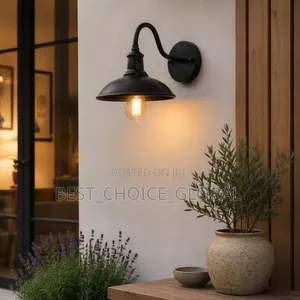 Vintage Outdoor Wall Light Black Body High Quality