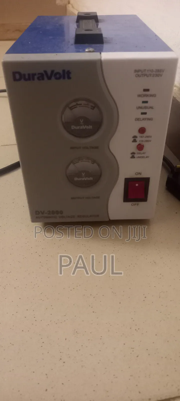 Dv-2000 Auto Voltage Regulator