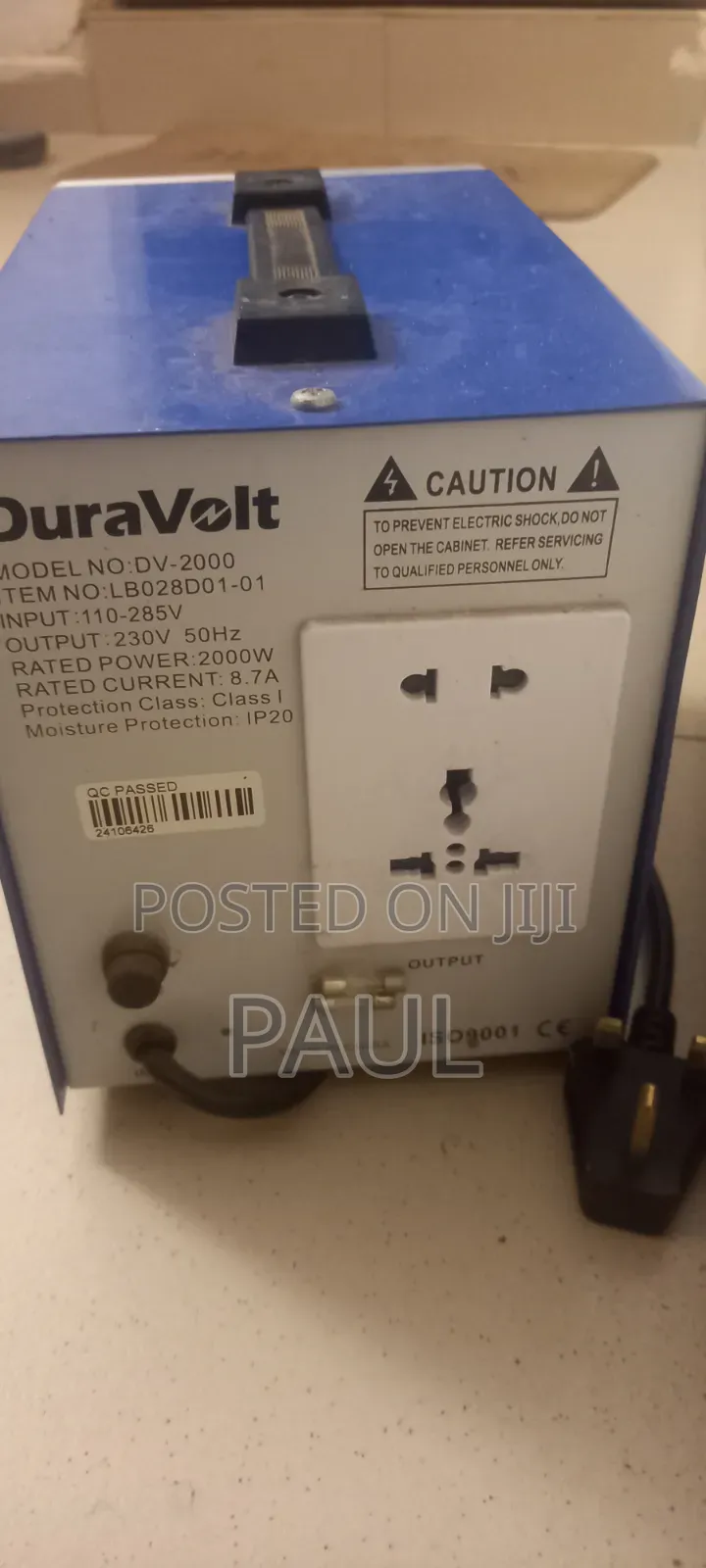 Dv-2000 Auto Voltage Regulator