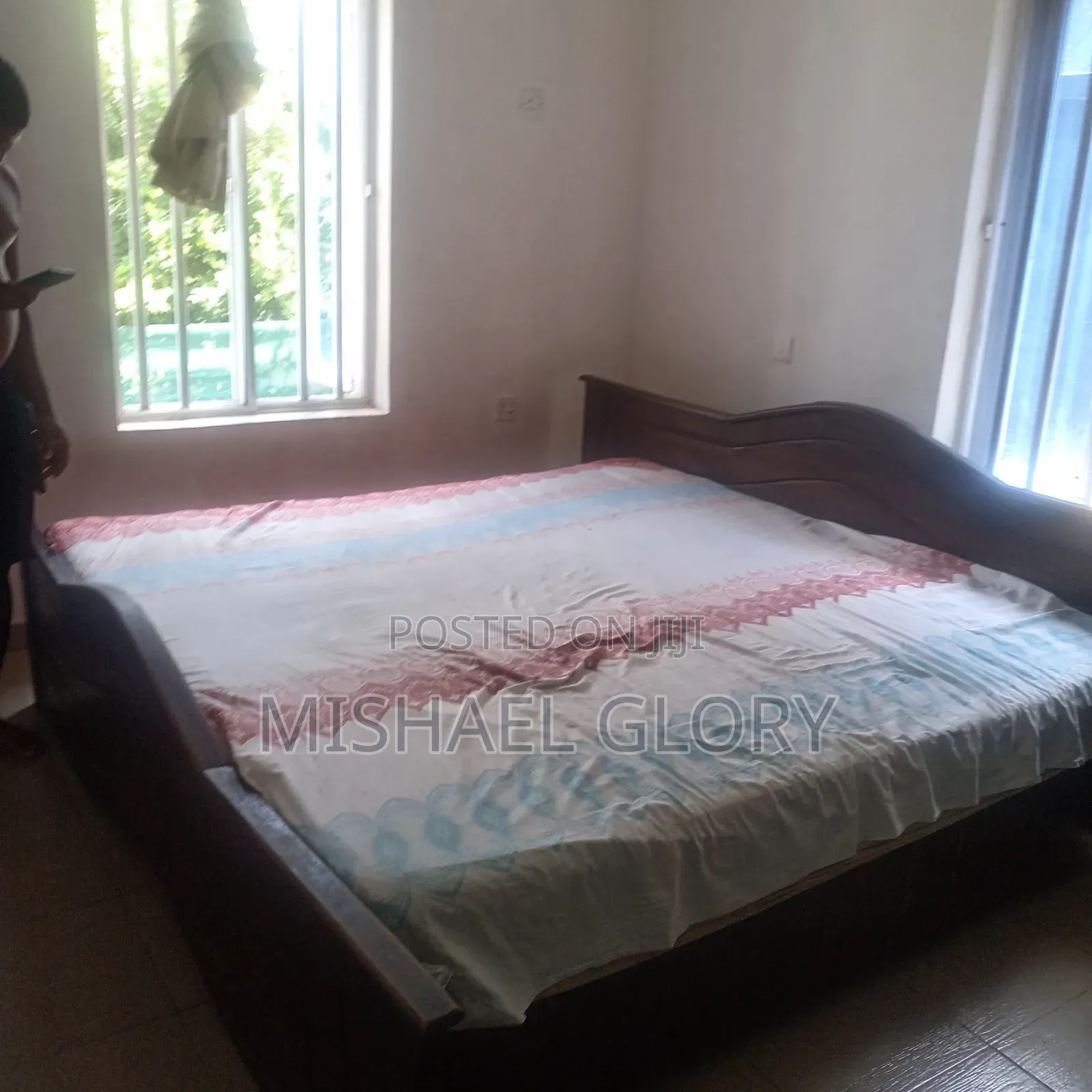 Set of Chairs, 6by6 Bed and Frame, Wardrobe