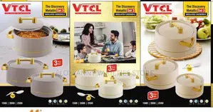 3pcs Casserole Insulated Plate