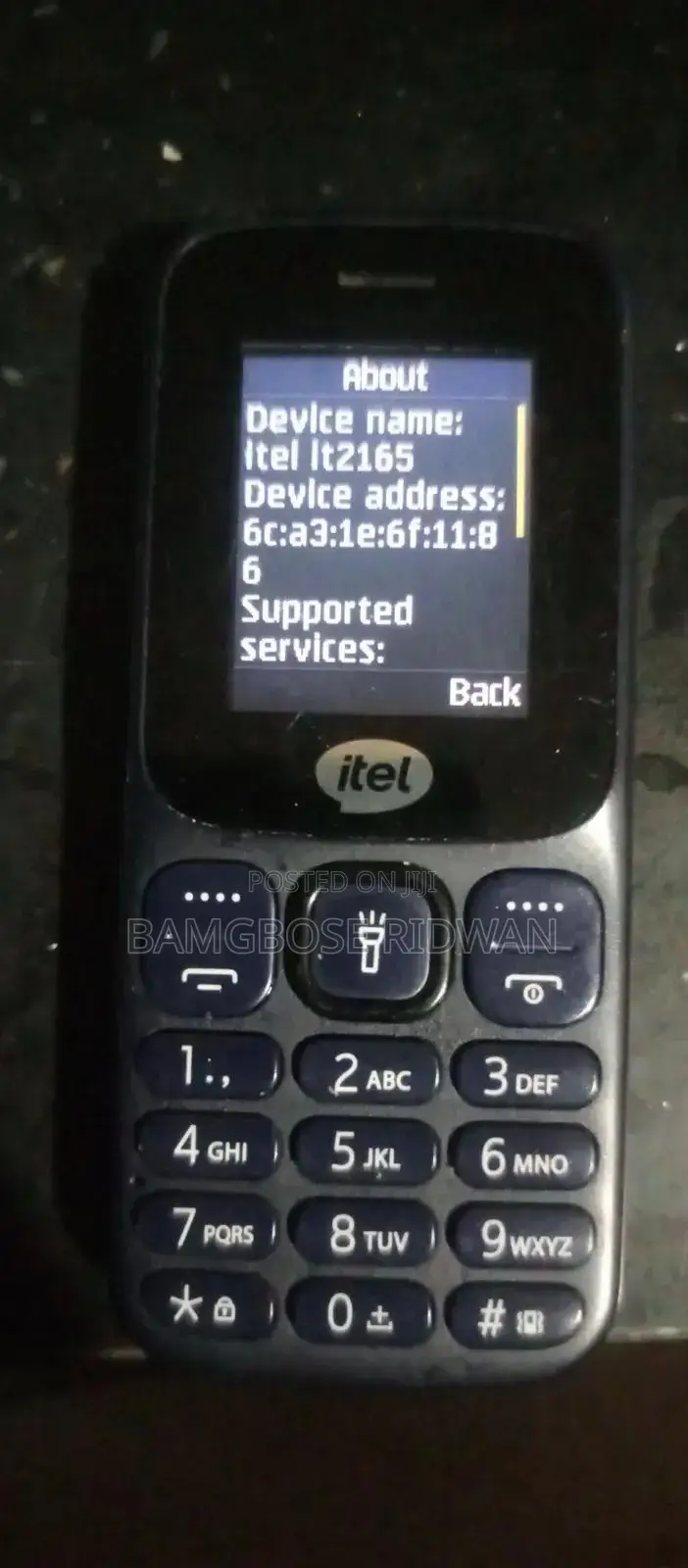 Itel it2165 Blue