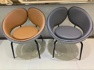 Best Quality Leather Iron Leg Chair