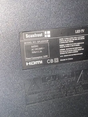 55 Inches Scanfrost Led Tv