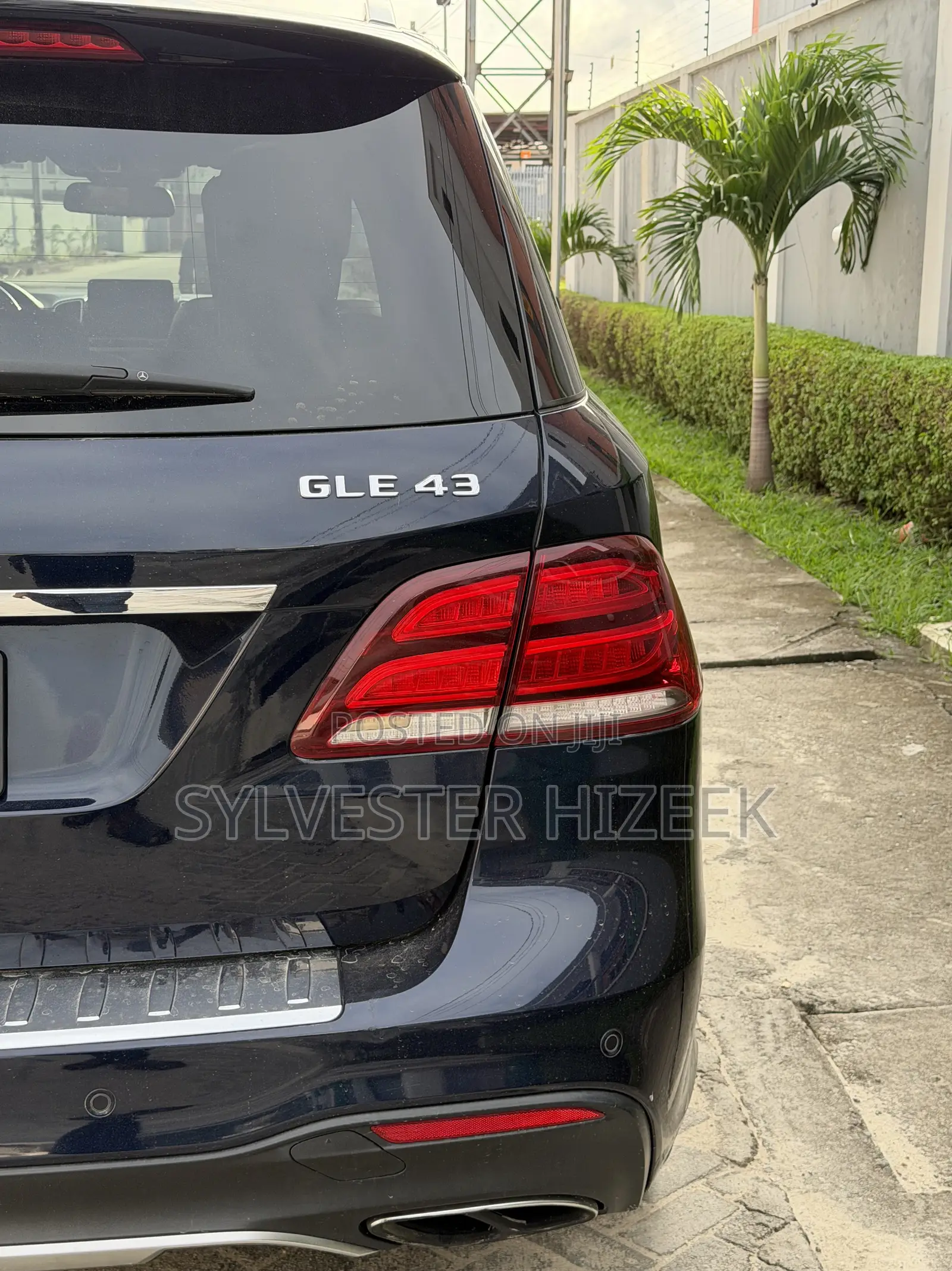 Mercedes-Benz GLE-Class 2018 Blue