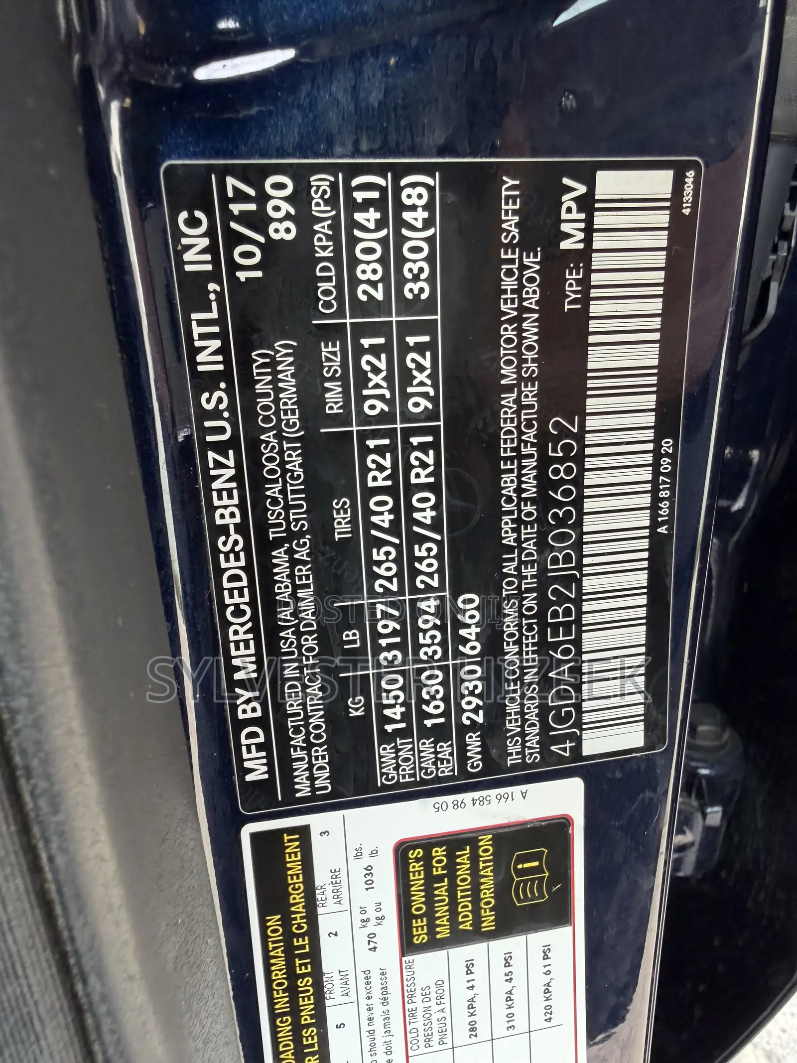 Mercedes-Benz GLE-Class 2018 Blue