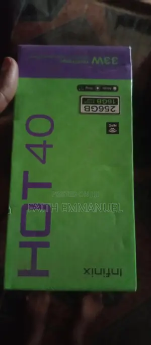 Infinix Hot 40 256 GB Black