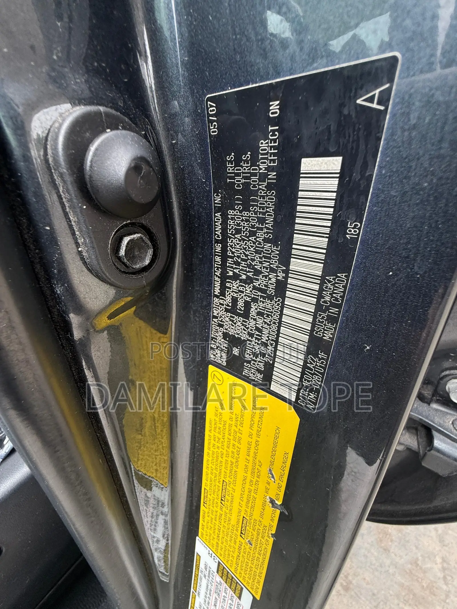 Lexus RX 2008 Gray