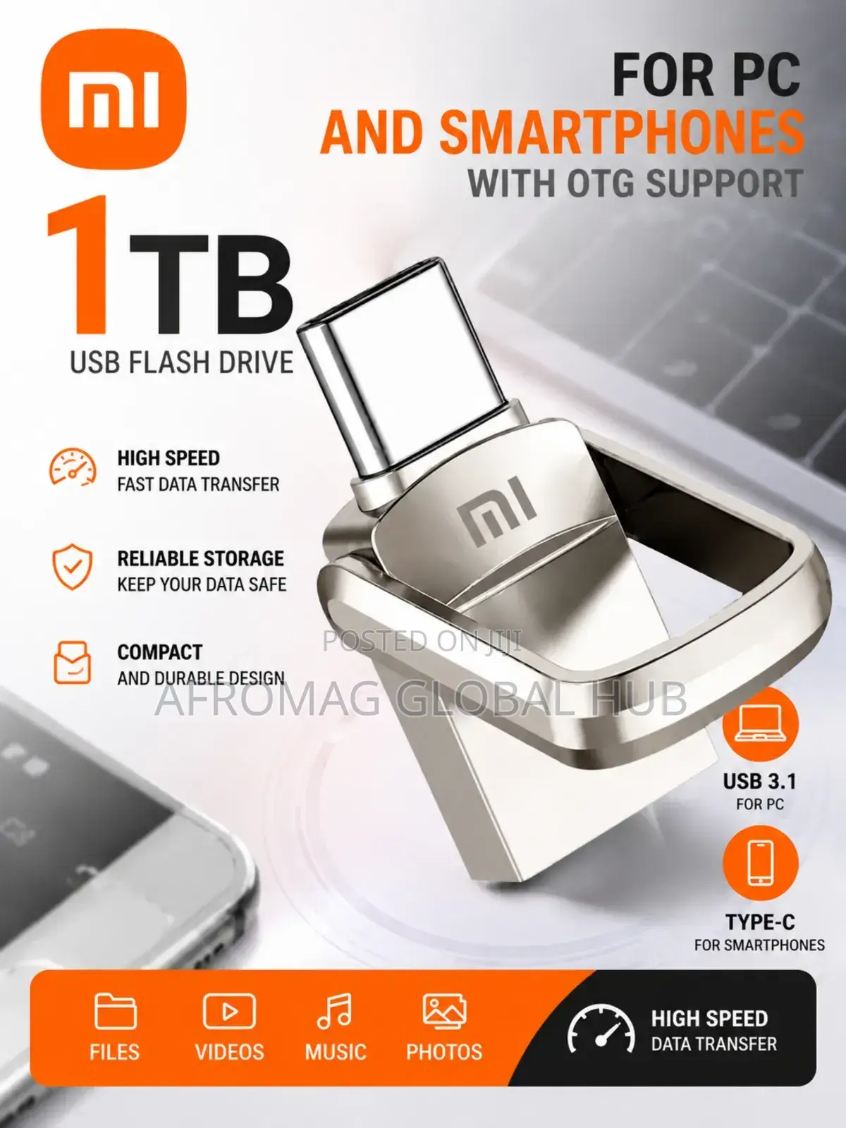 1tb Mirco Usb Flash Drive Type C Otg