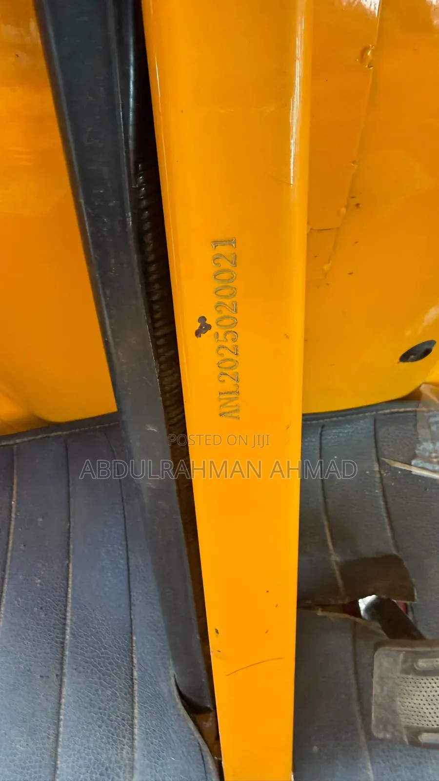 New Tricycle 2025 Yellow
