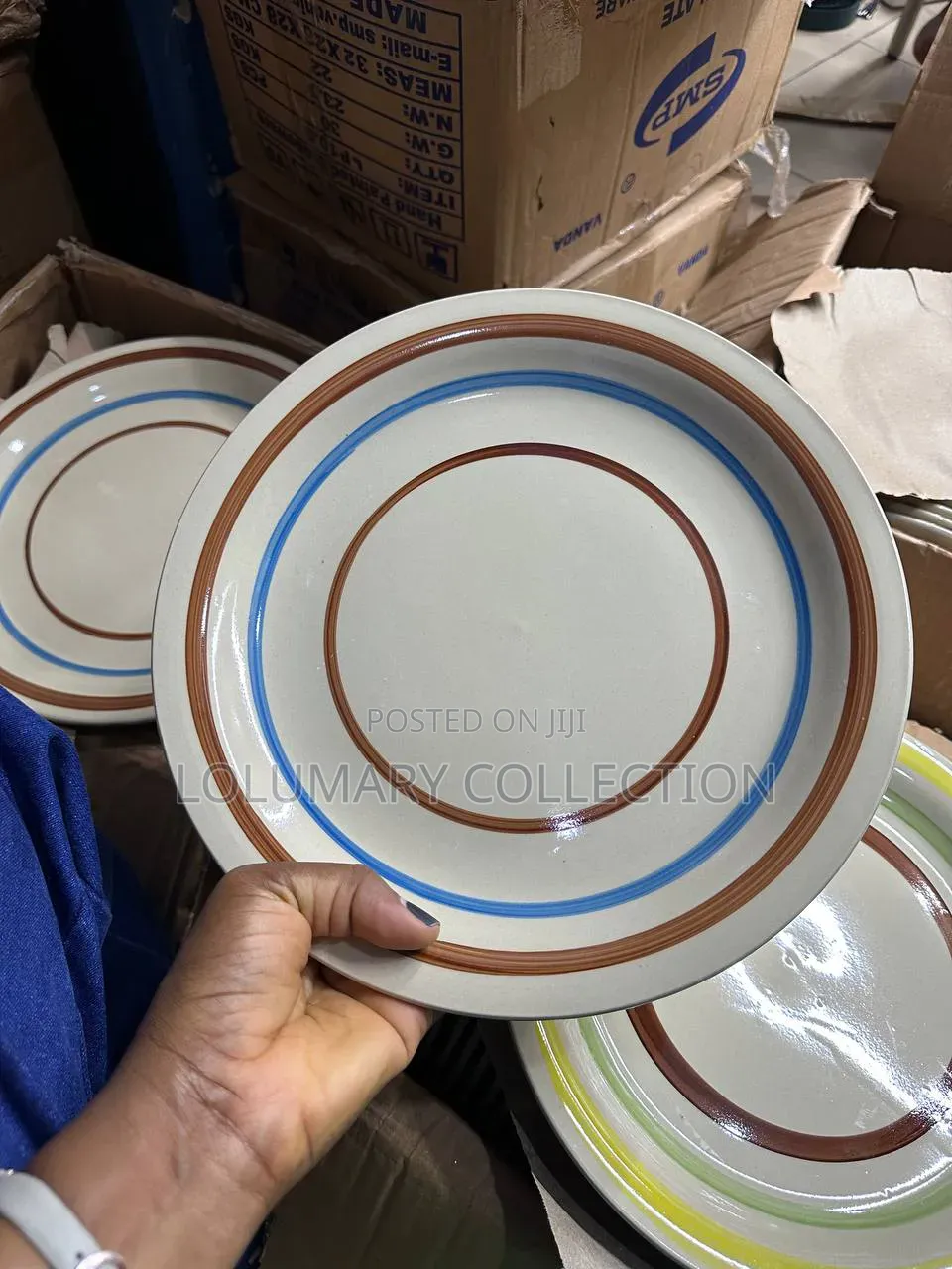 12pcs Big Size Ceramic Plate