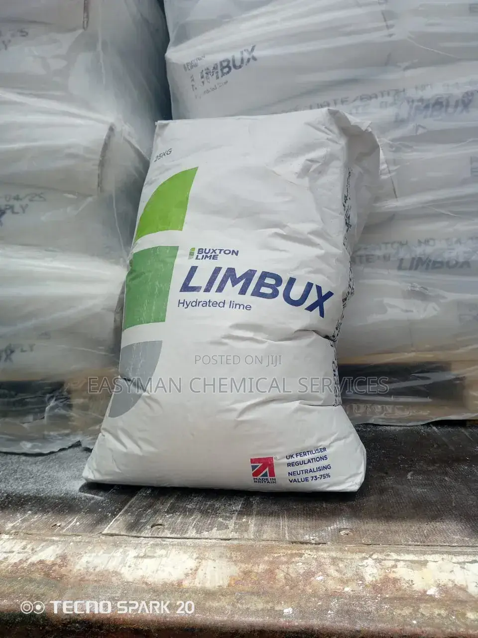 Limbux (Hydrated Lime for Water Treatment)