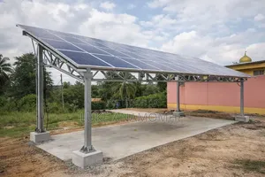 Car Park Just The Iron Work You Can Roofing With Solar Panel