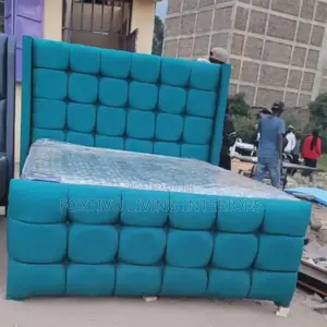 Luxurious Quality 4 by 6 Bedframe Plus a Free Bedside Drawers
