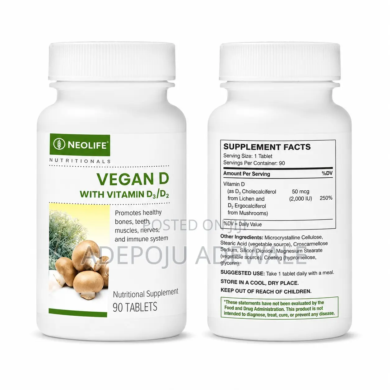 Vegan D With Vitamin D