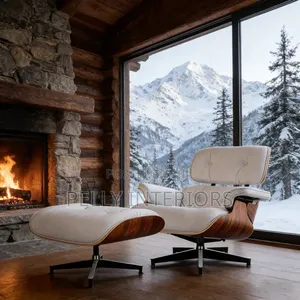 Pelly Minimalist Ottoman Chair