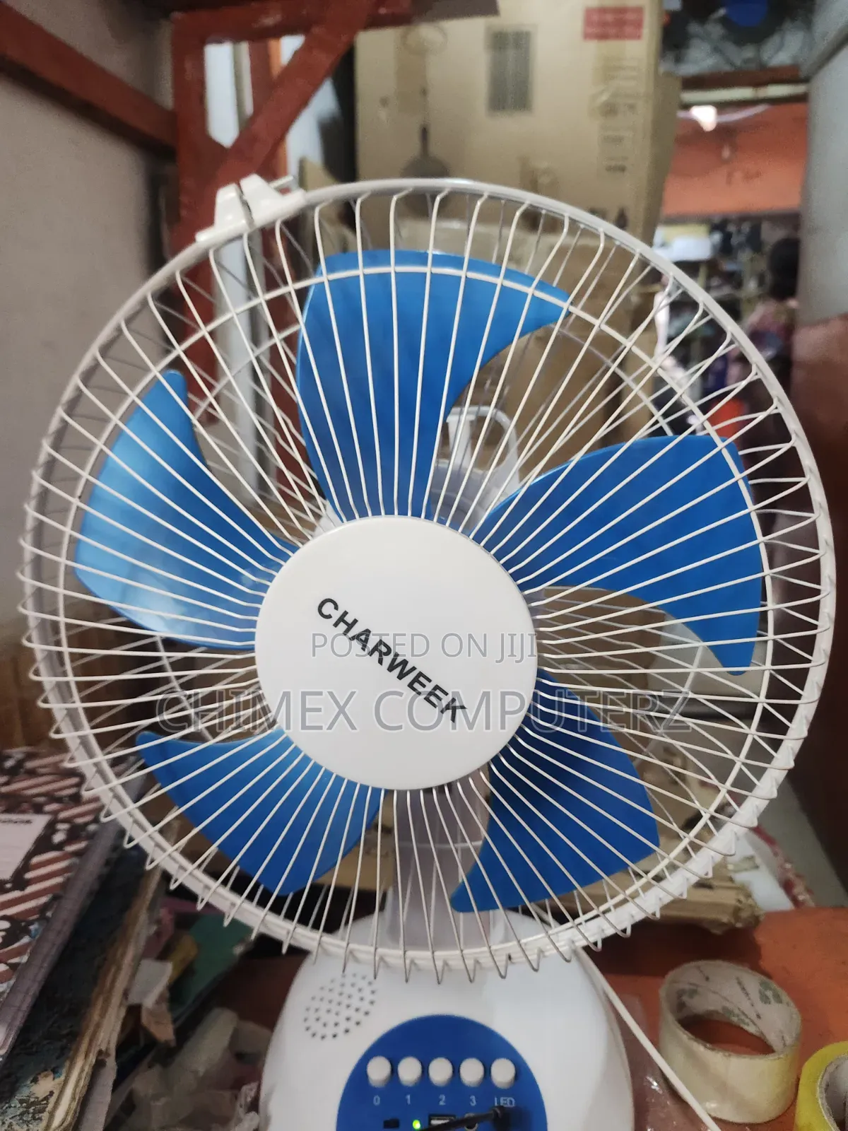 Original Charweek Solar Table Fan