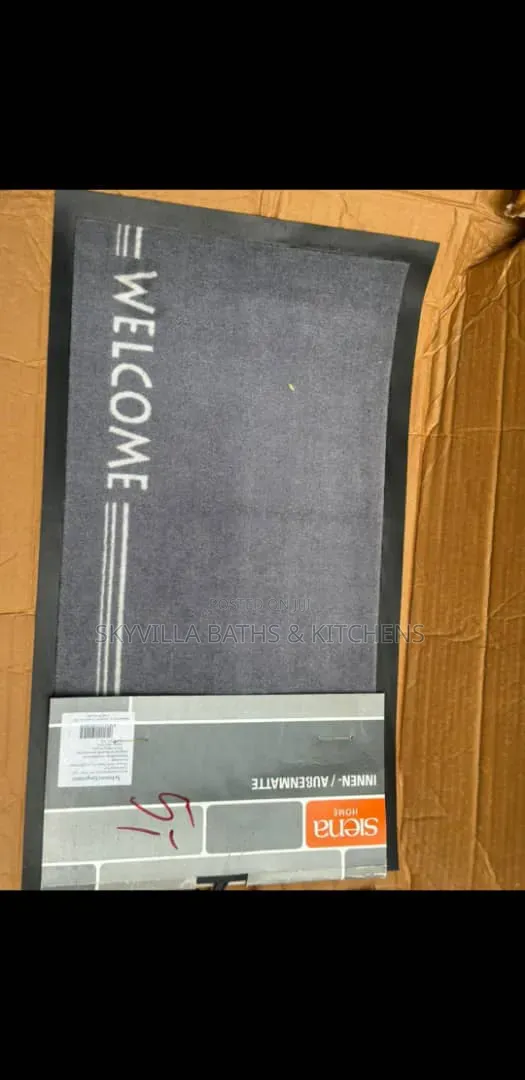 The Classic Plaid Welcome Mat