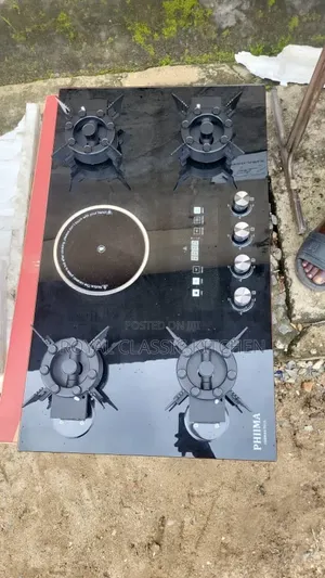 Unique 4+1 Ceramic Flip Up Gas Hob