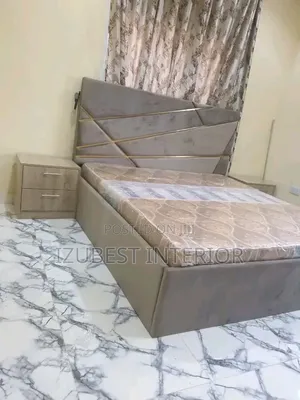 This Is 4by6 Bedframe With Two Bedside