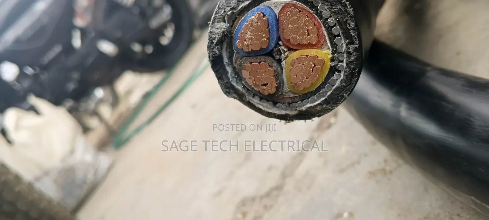50mm 4core Bicc Armoured Cable