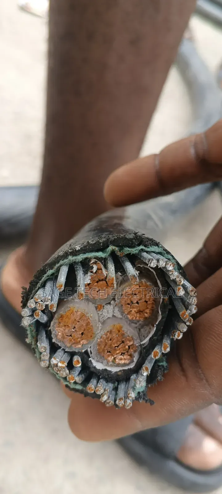 95mm 4core Kablmetal Armoured Cable