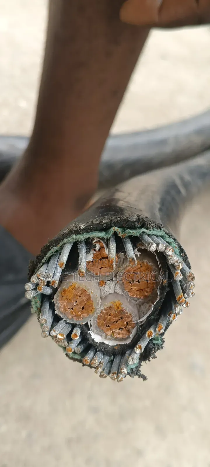 95mm 4core Kablmetal Armoured Cable