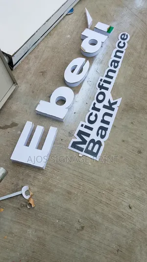 3d Signs for Banks