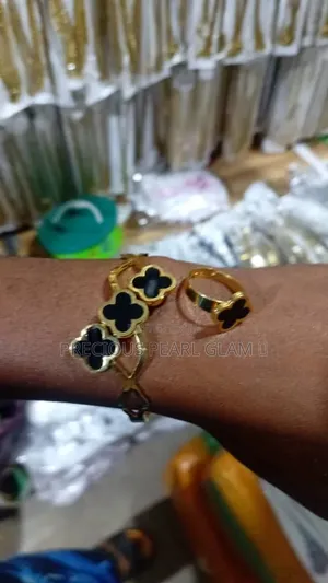 Flower Bracelet and Ring
