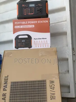 Complete 300wats Powerstation Aka Solargenerator