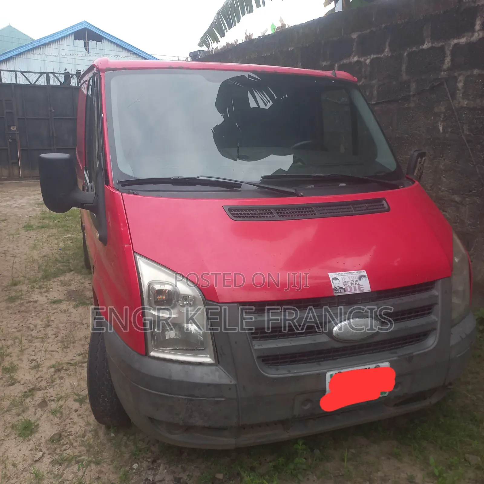 Ford Transit 2012 Red