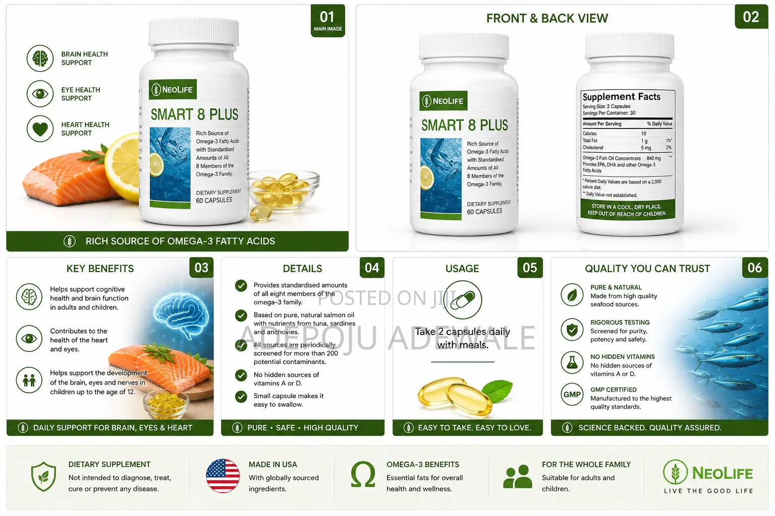 Smart 8 Plus - 60 Capsules